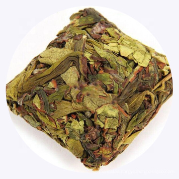 Zhang Ping Shui Xian Compressed Oolong Tea In White Paper From Fujian Zhou China